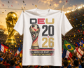 Deutschland WM 2026  Unisex-T-Shirt im Vintage Look
